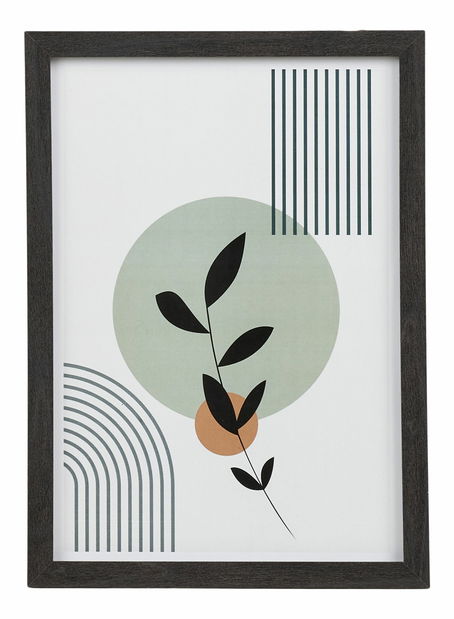 Set 3 ks obrazov Asiravia (čierna)