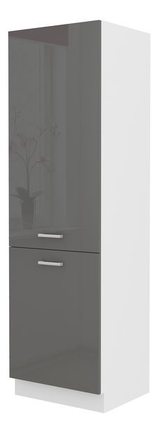 Kuhinjski ormarić za namirnice- Saria 60 DK 210 2F (sivi sjaj)