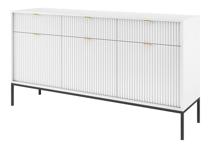 Široka komoda Lena MKSZ104 (bijela)