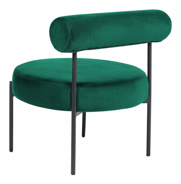 Jedálenská stolička Astrun (smaragdová)