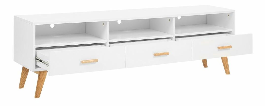 TV stolík/skrinka LIBERE (biela)