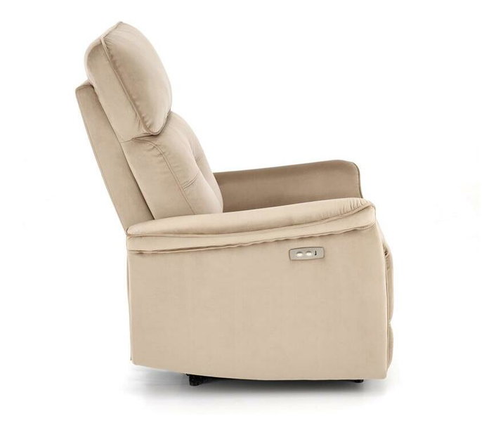 Fotoliu extensibil Shane (bej)