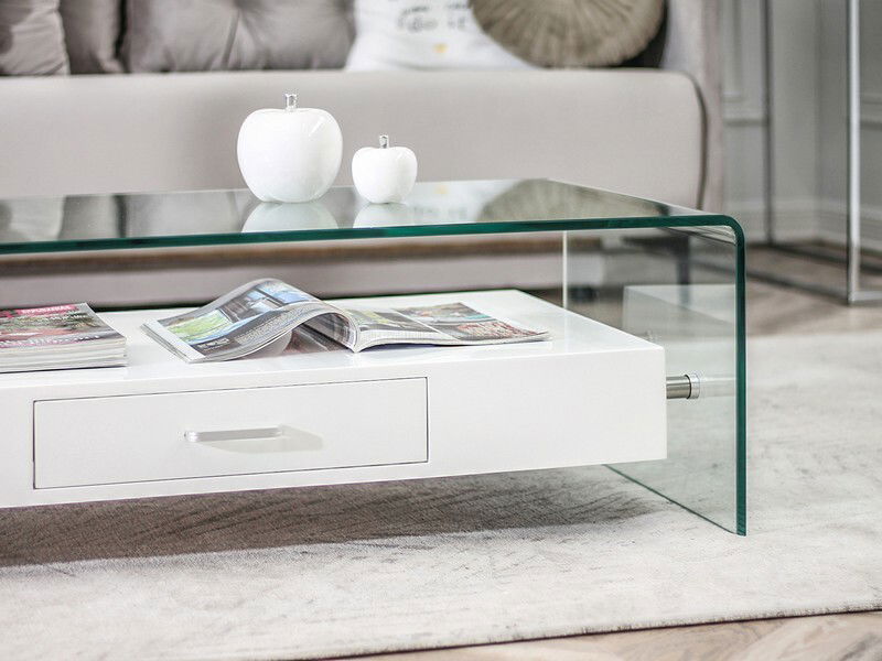 Dohányzóasztal Opaly (átlátszó)