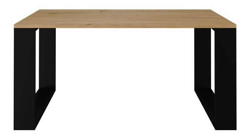 Măsuță de cafea Maduro 1 (stejar artisan + negru)