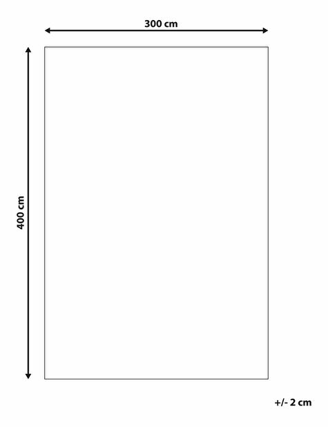 Tepih 300 x 400 cm Karak (zelena)