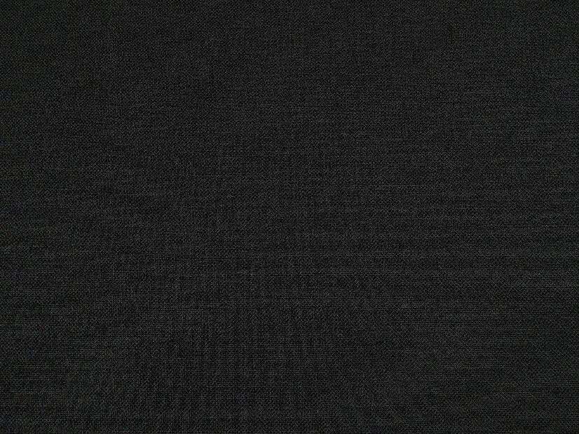 Rohová sedačka U Felle (čierna) (s taburetkou)