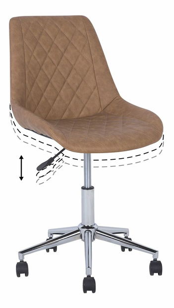 Uredska stolica Masar (smeđa)