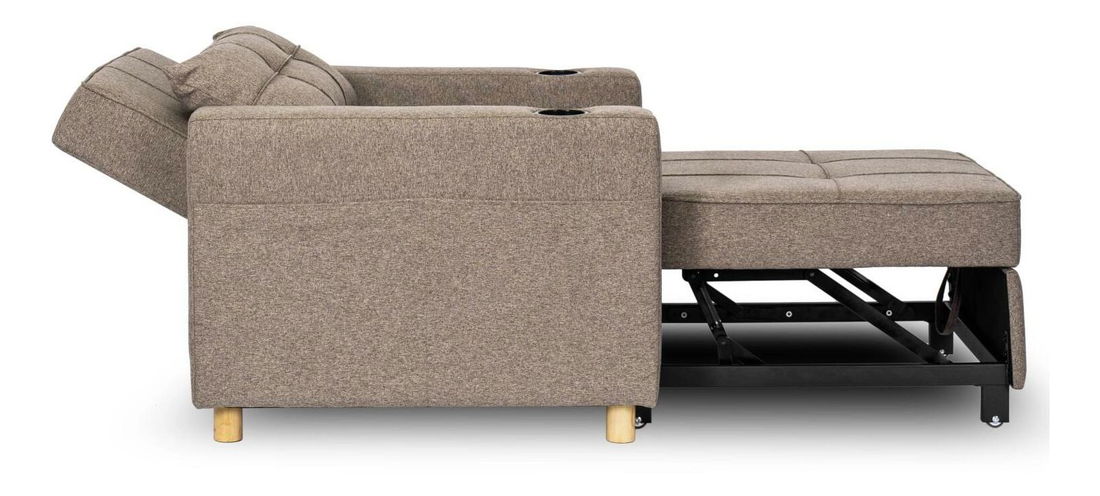 Rozkladacie kreslo Suspendida (béžová) 