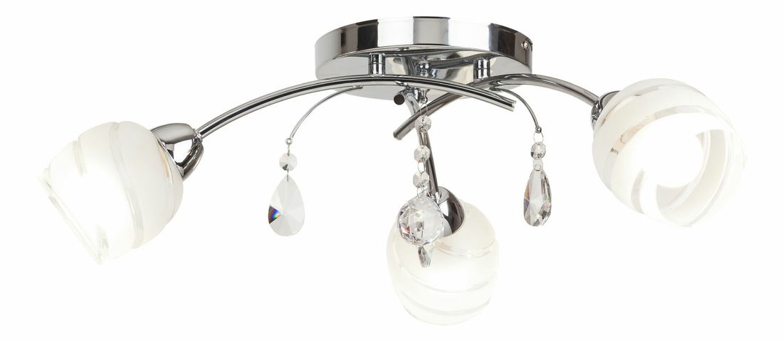 Bodové svietidlo Melissa 2621 (chrómová + biela + priehľadná)