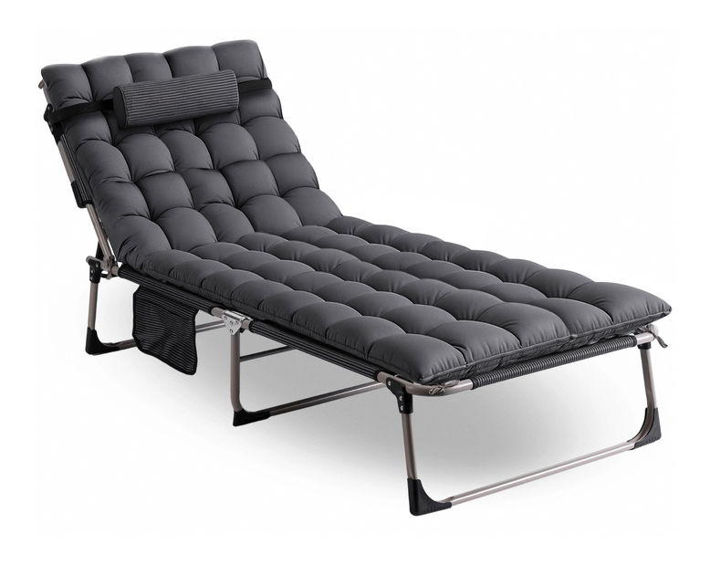 Vrtna ležaljka Venden (siva) 