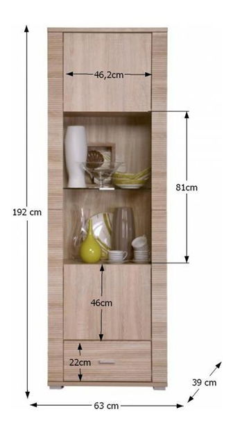 Vitrin Gary Typ 05 1W1S