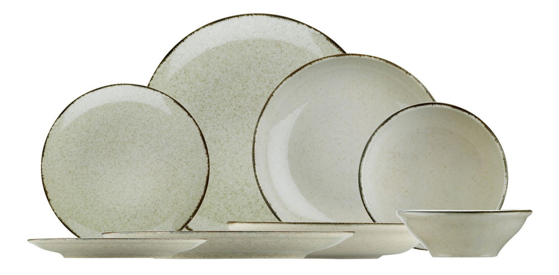 Serviciu de masă (24 buc.) Celeste (scorțișoară)