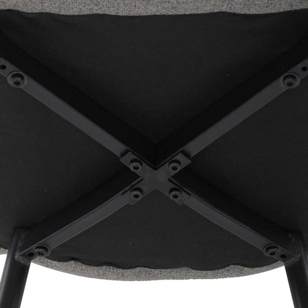 Jedálenská stolička Disiparon (sivá)