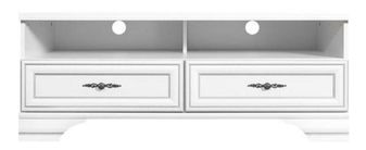 Masă TV + Dulap Kuito RTV2S (alb)