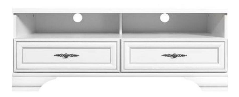 Masă TV + Dulap Kuito RTV2S (alb)