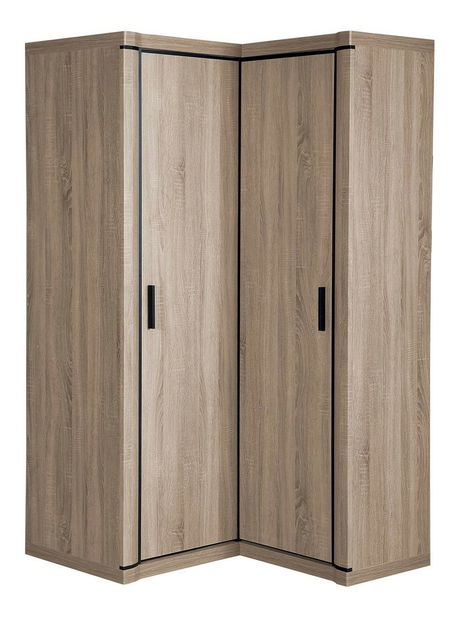 Šatníková skriňa Gerald XV 21 (dub sonoma)