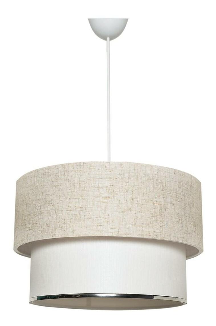 Stropné svietidlo Echoposmo 2 (krémová + biela)