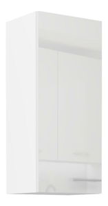 Horná kuchynská skrinka Lavera 40 G-90 1F (korpus: biela + front: lesk biely)