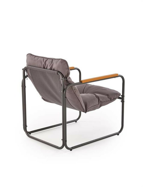 Záhradný set Husond (sivá + hnedá)