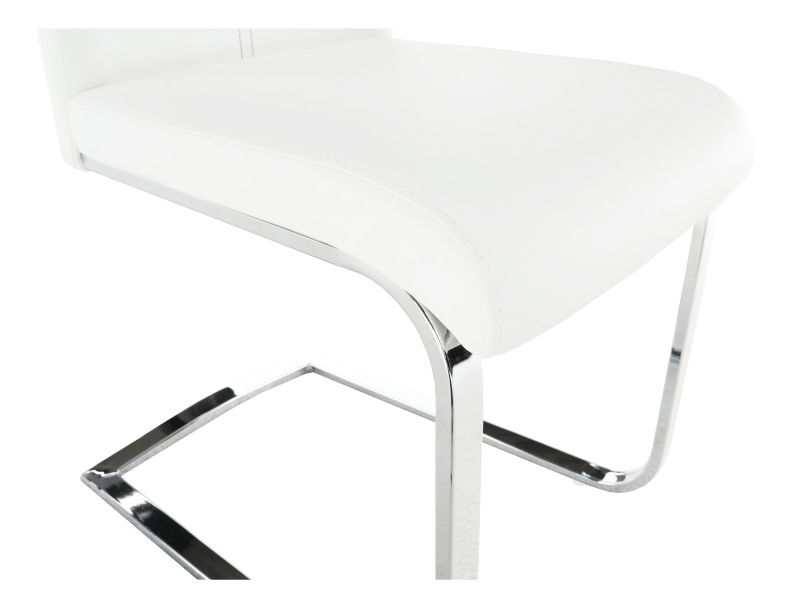 Jedálenská stolička Nesta (biela)