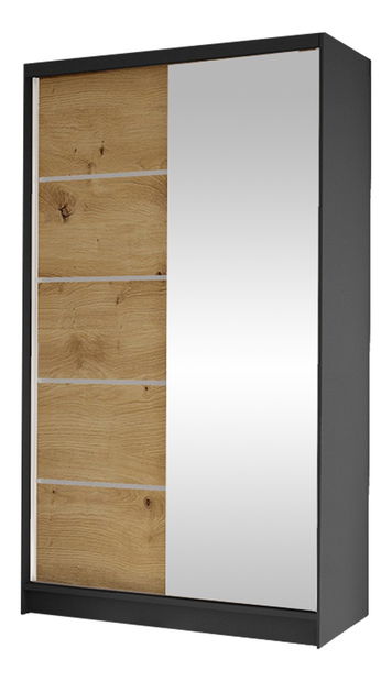 Dulap de haine Master III (sonoma + alb)