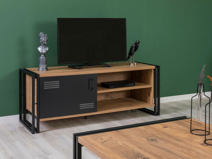 Set mobilier living Cosmopolitan 26 (atlantic pin + negru)