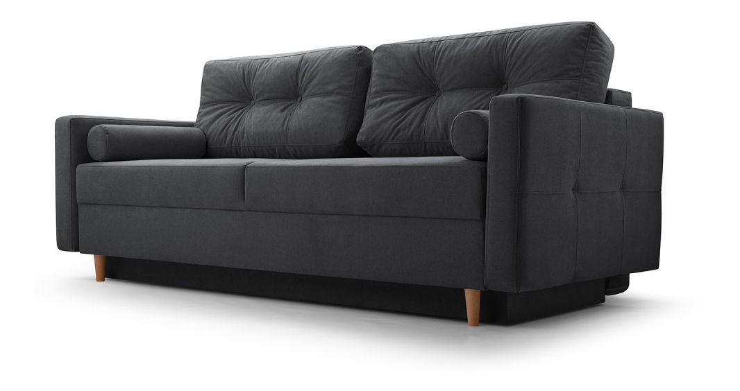 Pohovka trojsedačka Pansy (tmavosivá)