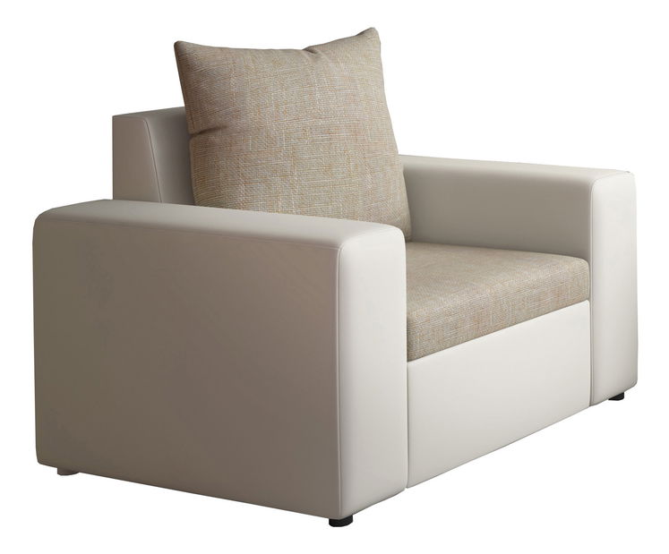 Kreslo Monarda (béžová + biela)