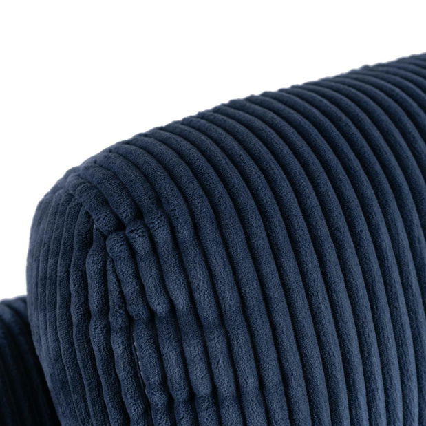 Fotoliu reglabil Trigesimo (albastru marin) 