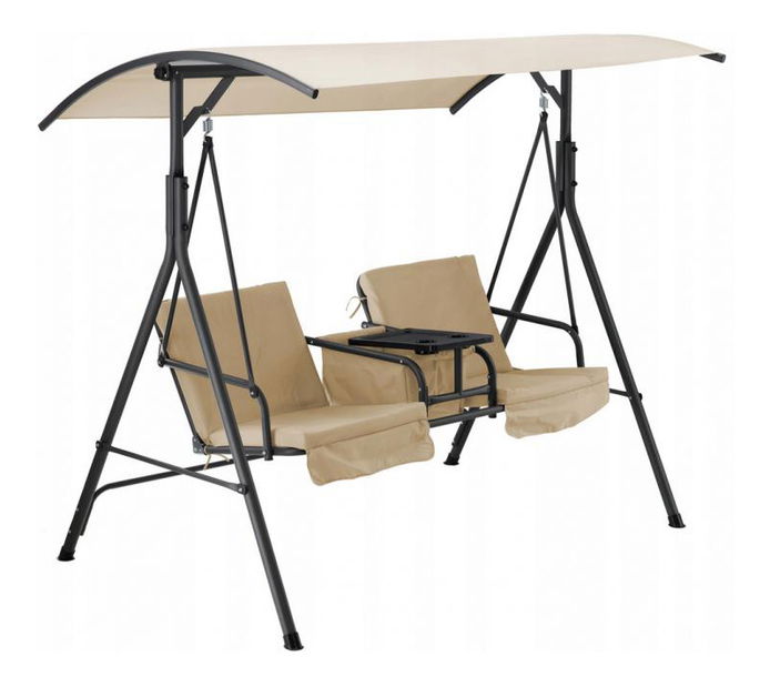 Kerti hinta Kubki (bézs)