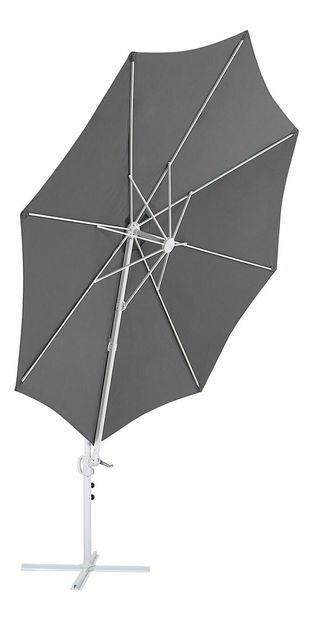 Umbrelă Savolla (gri închis + alb)