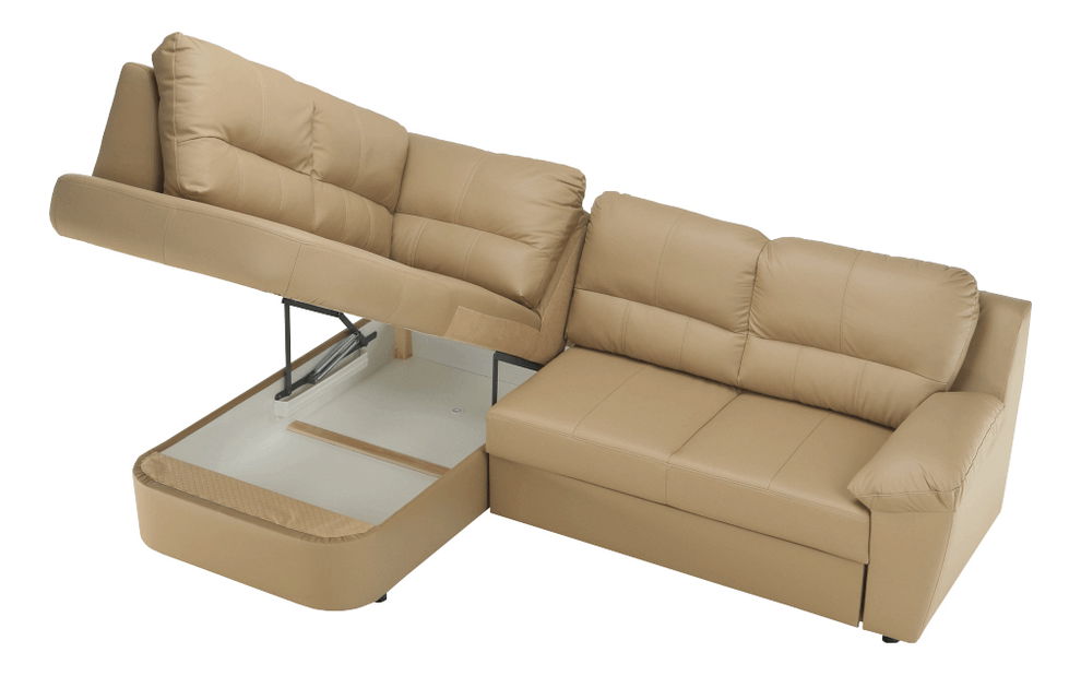 Kožená rohová sedačka Viewpark (L)