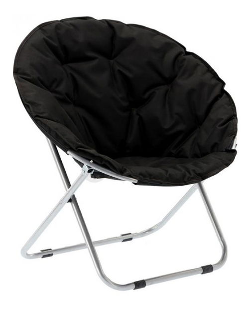 Fotoliu de grădină Ogra (negru)