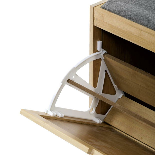 Pantofar Desagrade (bambus + gri)