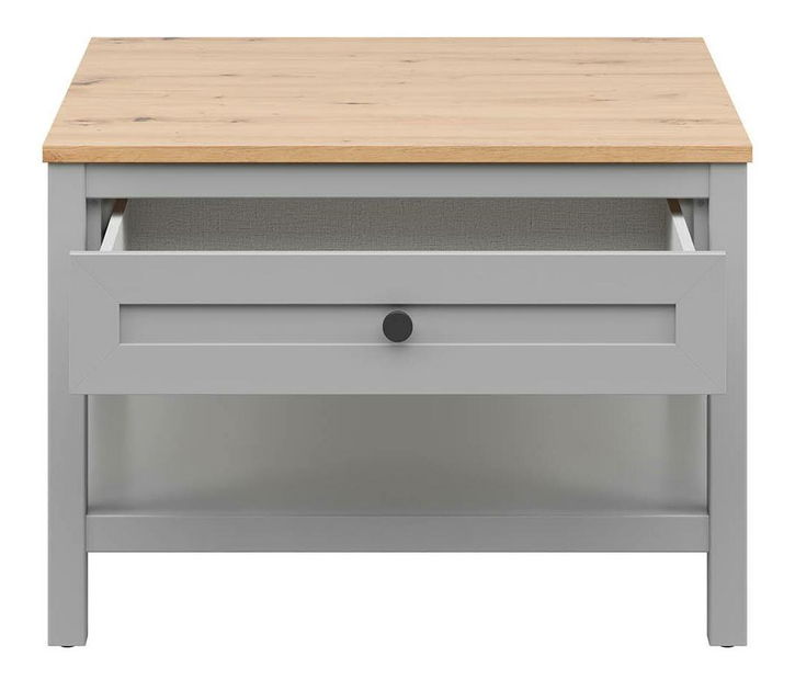 Măsuță cafea Salga 5 (gri arctic + stejar artisan) 