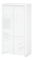 Dulap de haine Leona 4D (alb lucios)