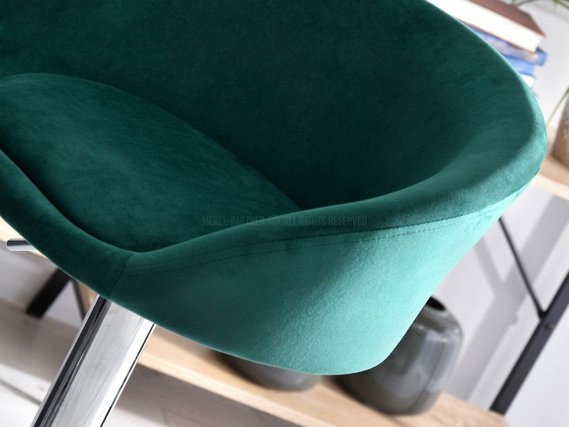 Stolička Hanzel (zelená + čierna)