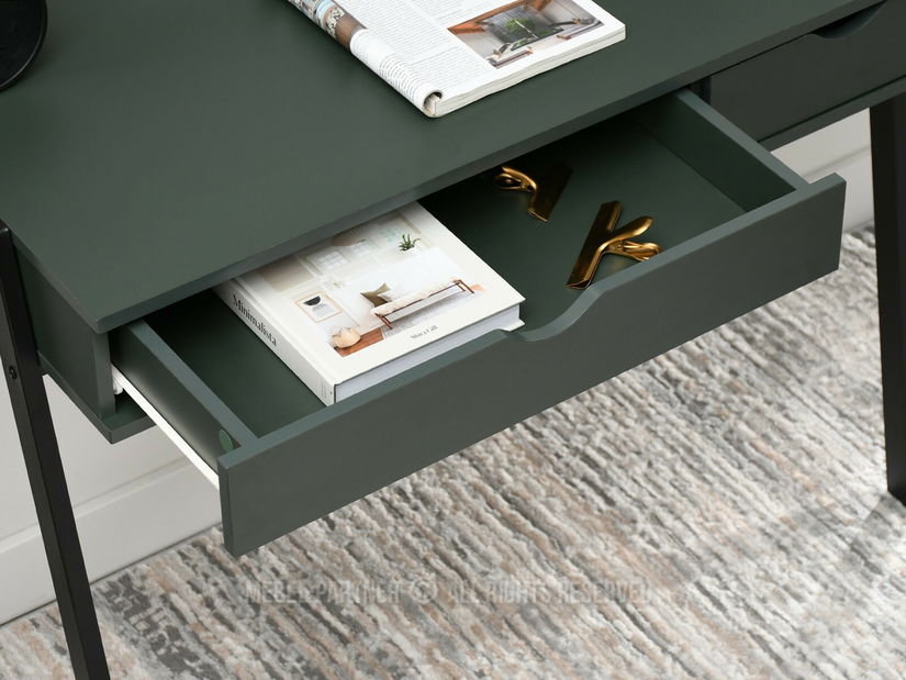 Masă PC Ludra (verde + negru)