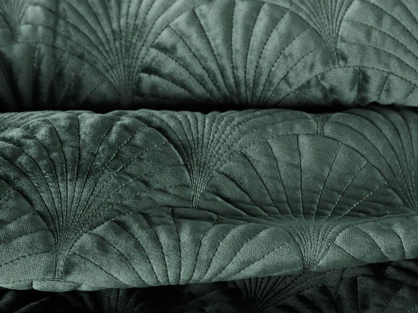 Prehoz na posteľ 240x220 cm RIA (mätová tmavá)