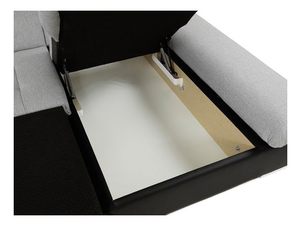 Kutna garnitura s funkcijom spavanja Raphael (D) (ekokoža Soft 017 + Lux 06 + Lux 05) *Outlet moguća oštećenja