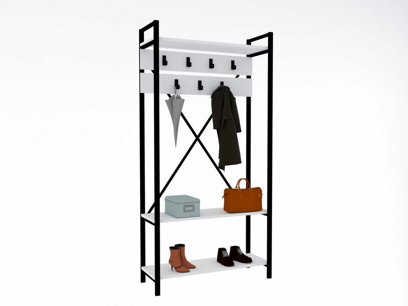 Mobilier hol Alfik (alb)