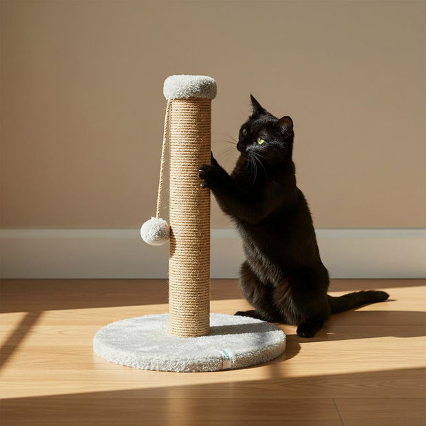 Škrabadlo pre mačky Coria 1 (sivá)