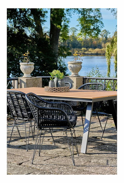 Záhradná stolička Tinselia 1 (prírodná)