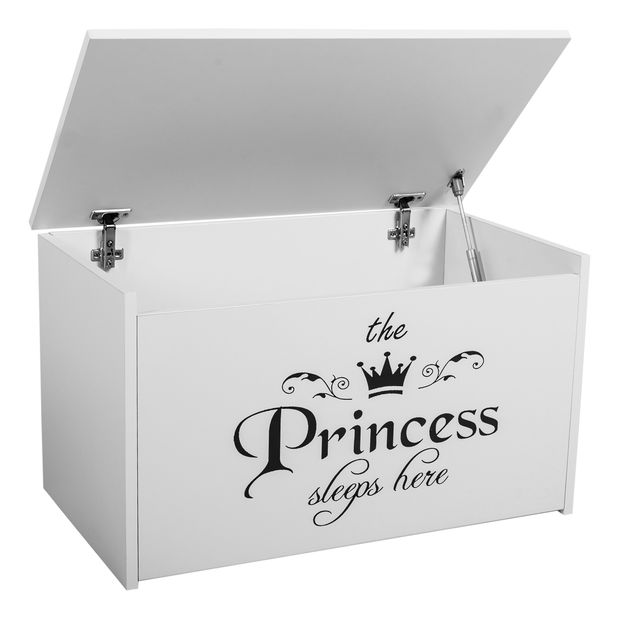 Úložný box pre deti Davina (biela + princess)