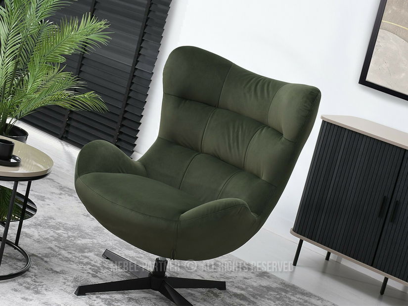 Fotoliu relax Sikula (verde + negru)