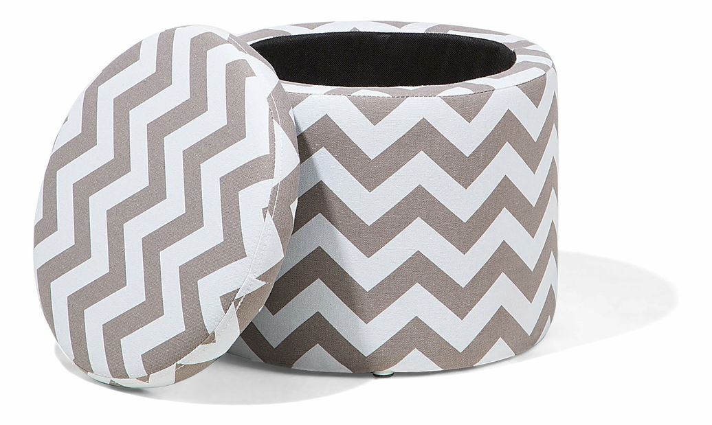 Taburet Tuna (gri deschis)