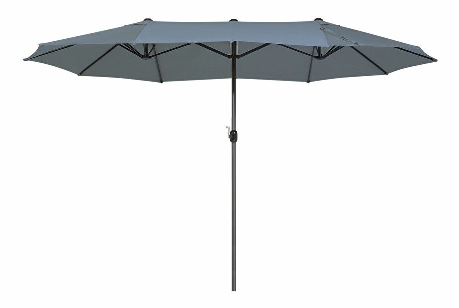 Umbrelă de grădină 270 cm SILVANIA (poliester) (gri închis)