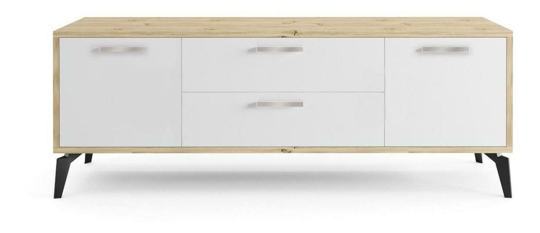 TV stolík/skrinka Lovavi (biela) 