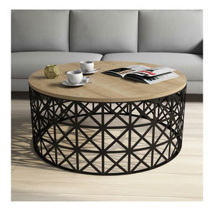 Stolić za kavu Vutada (hrast + crna)