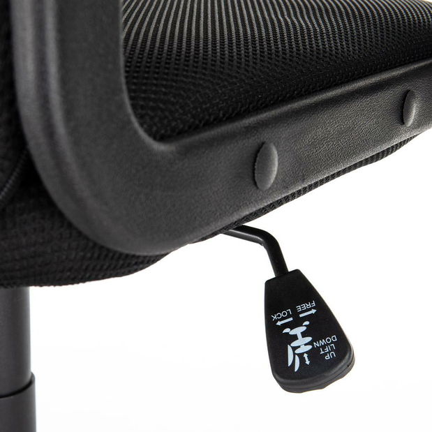 Fotoliu birou Kwazulu (negru)